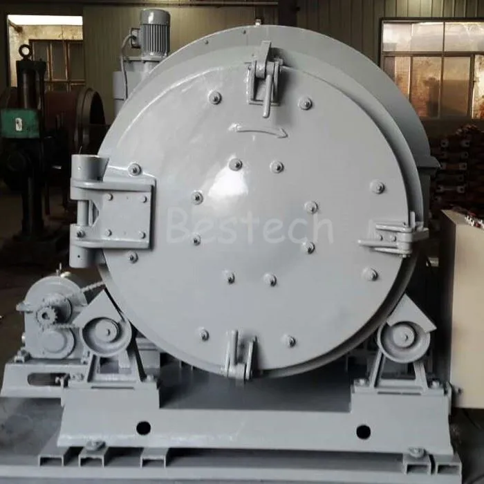 Drum type shot blasting machine   4