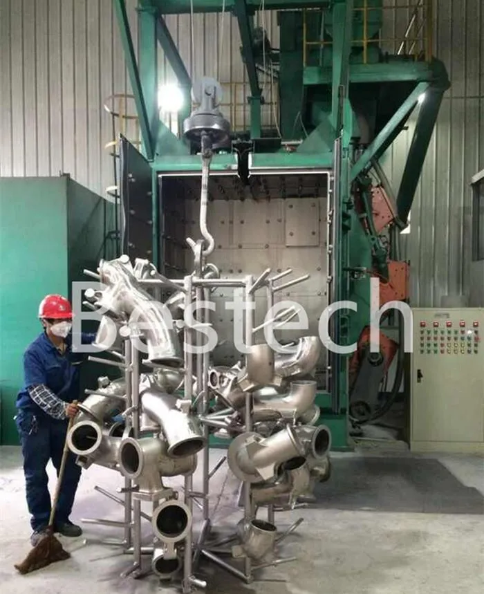 Spinner Hanger Shot Blasting Machine