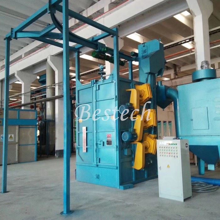 Spinner Hanger Shot Blasting Machine